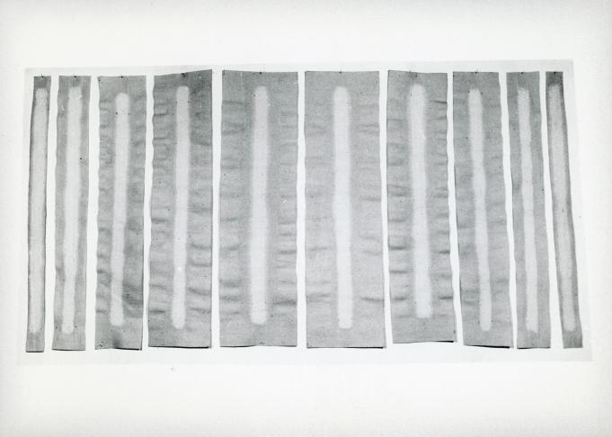 Stano Filko, Miloš Laky, Ján Zavarský, Preparatory study for a White Space environment, 1974–19 ...