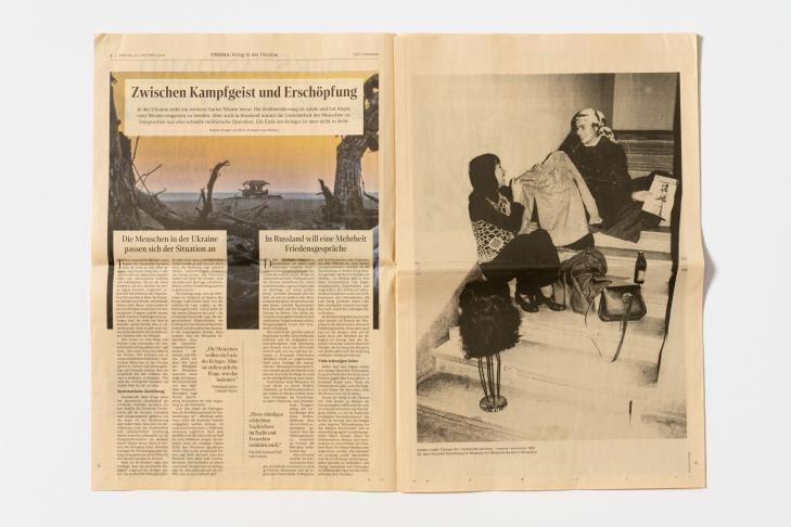 Katalin Ladik, Change Art / Umetnost razmene – izmene i promene, 1975, Der Standard, 11 October ...