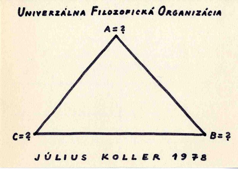 Univerzálna Filozofická Organizácia (U.F.O.)